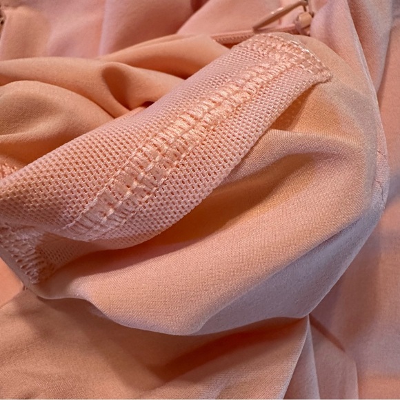 Lululemon Size 4 Swift Mid-Rise Wide-Leg Pant Full Length Peach Bellini (a3 - Picture 16 of 16